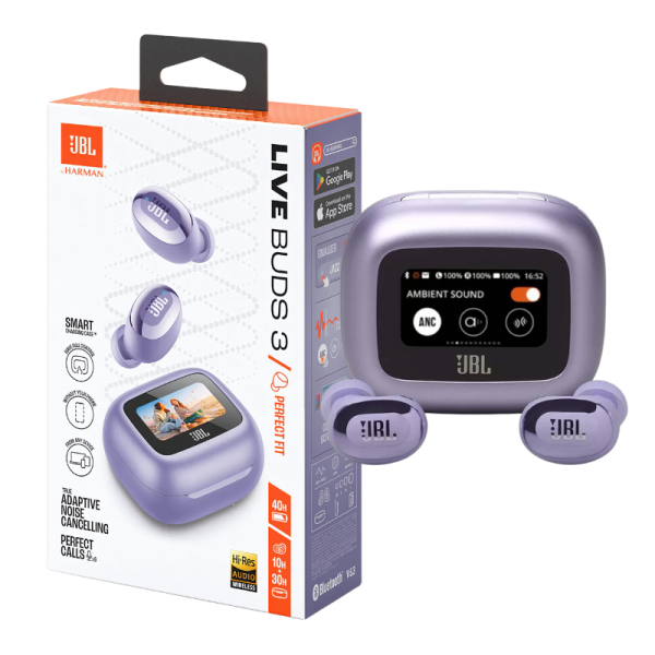 هدفون بی سیم jbl live buds 3 صورتی