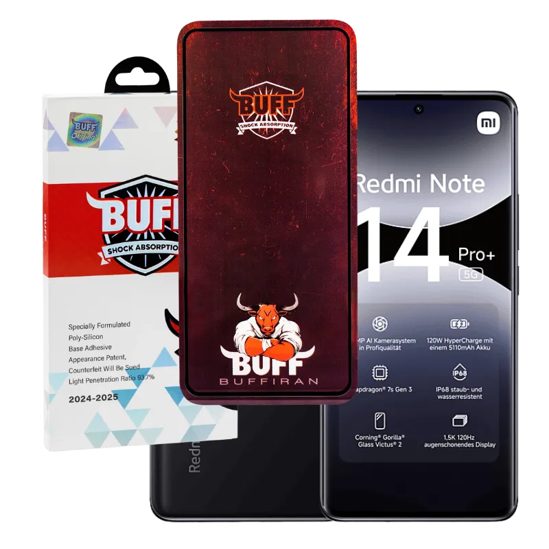 گلس +Xiaomi Redmi Note 14 Pro